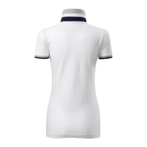 Polo bianca Malfini Collar Up W MLI-25700