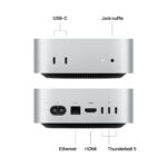 APPLE MAC MINI APPLE M4 PRO CHIP WITH 12CORE CPU AND 16CORE GPU 24GB 512GB SSD