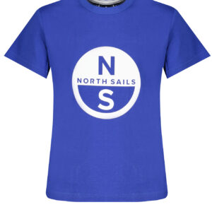 NORTH SAILS T-SHIRT MANICHE CORTE BAMBINO BLU