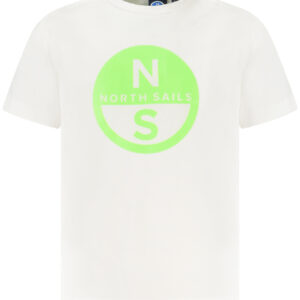 NORTH SAILS T-SHIRT MANICHE CORTE BAMBINO BIANCO