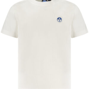 NORTH SAILS T-SHIRT MANICHE CORTE BAMBINO BIANCO