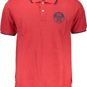 NORTH SAILS POLO MANICHE CORTE UOMO ROSSO