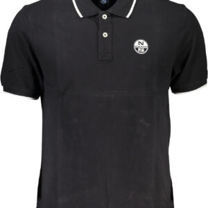 NORTH SAILS POLO MANICHE CORTE UOMO NERO