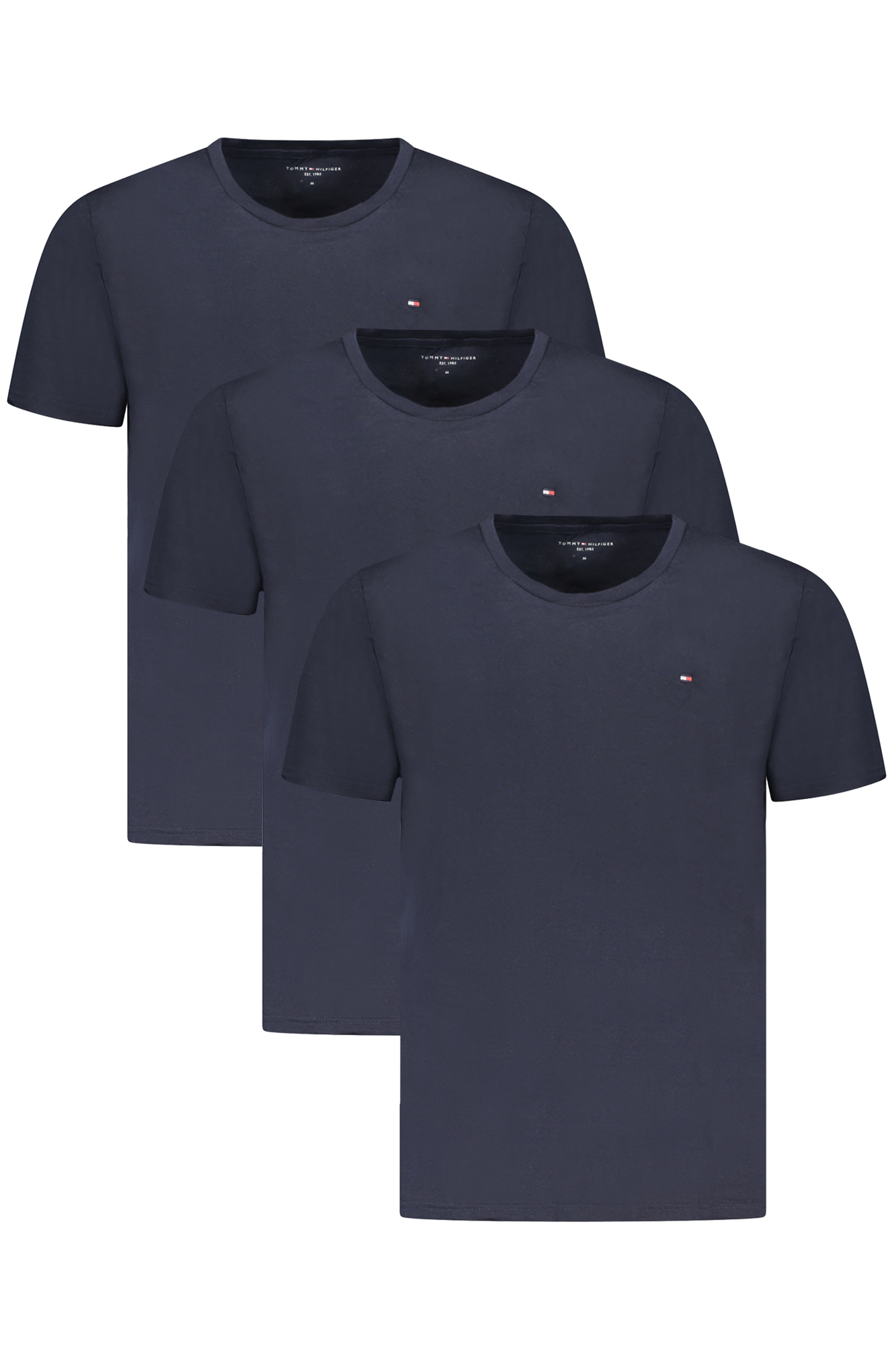 TOMMY HILFIGER T-SHIRT MANICHE CORTE UOMO BLU